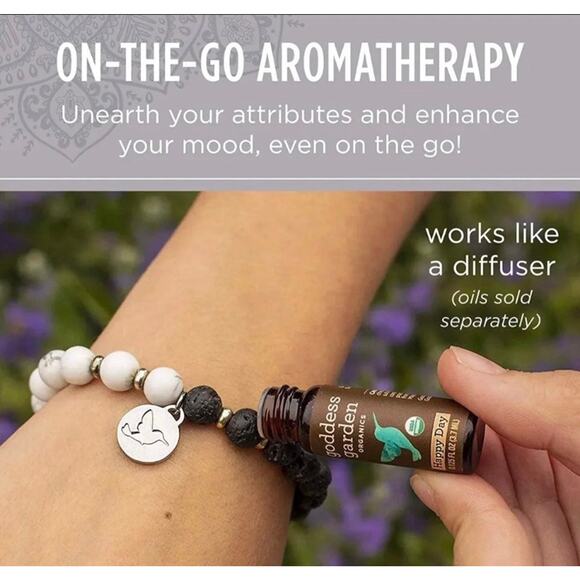 Goddess Garden  Aromatherapy Bracelet - Picture 4 of 4